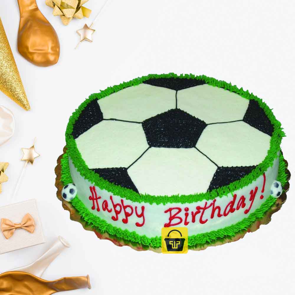 Football Pitch Cake - My Cakes and Cakes