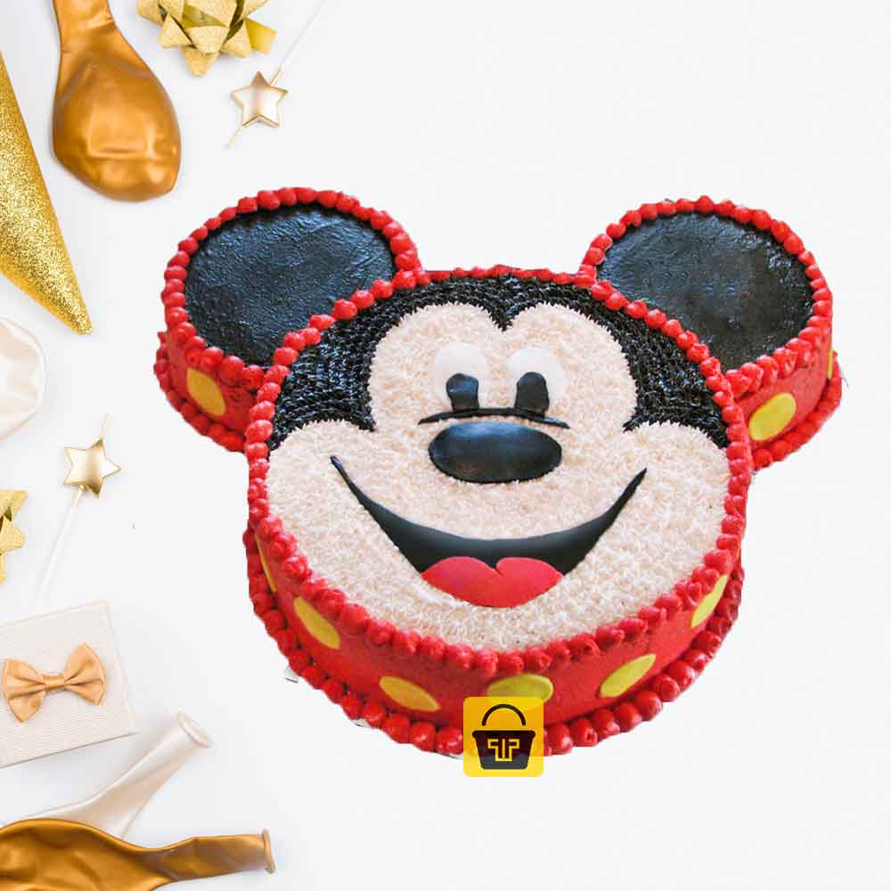 Mickey Mouse Personalized Cake Topper | Birthday Party Supplies