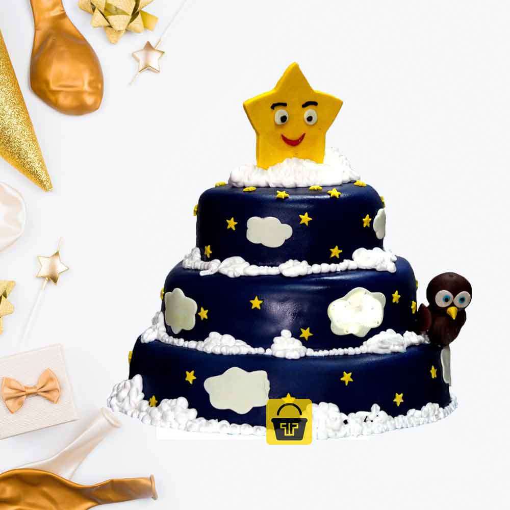 Twinkle Little Star Cake – Storybook Bakery