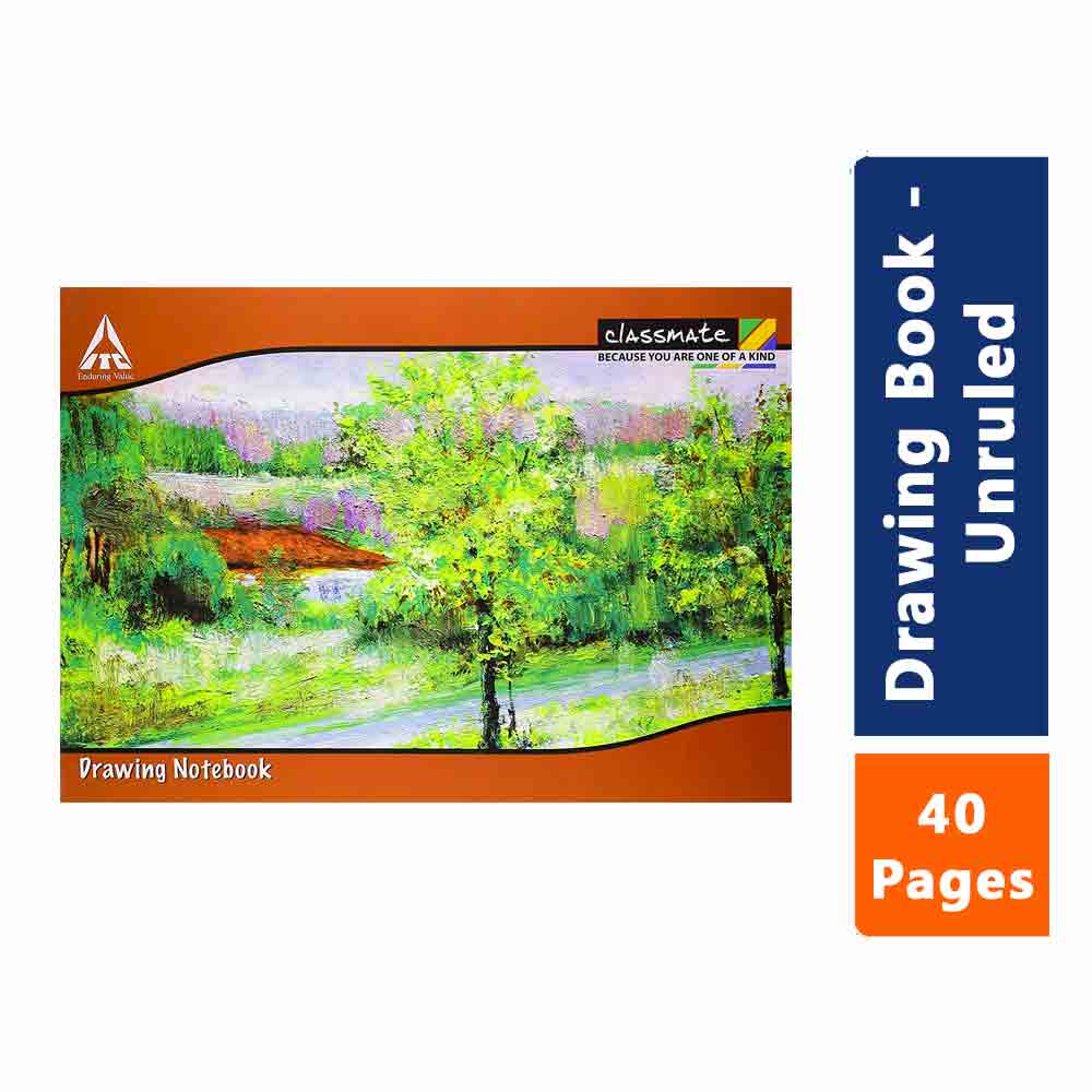 Buy online Drawing Book A4 (29.7 * 21 Cm) Tw Pg40