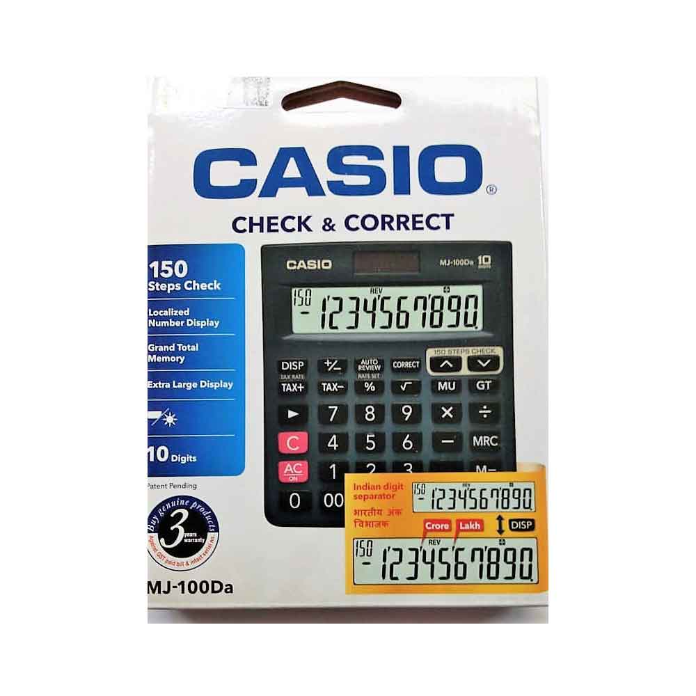 Casio discount mj 100da