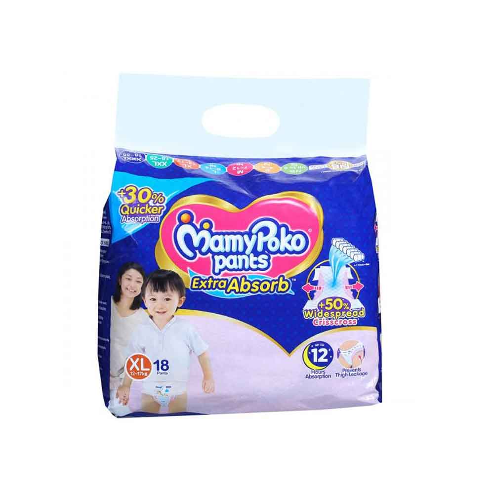 Buy Mamy Poko Pants Extra Large 42 Pcs (XL) Online at Low Prices in India -  Amazon.in